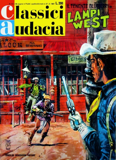 Cover of Blueberry: Lampi sul west