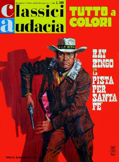 Cover of Ray Ringo: La pista per Santa Fè