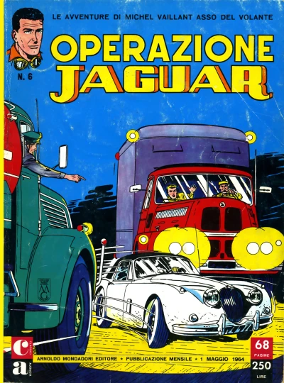 Cover of Michel Vaillant: Operazione Jaguar