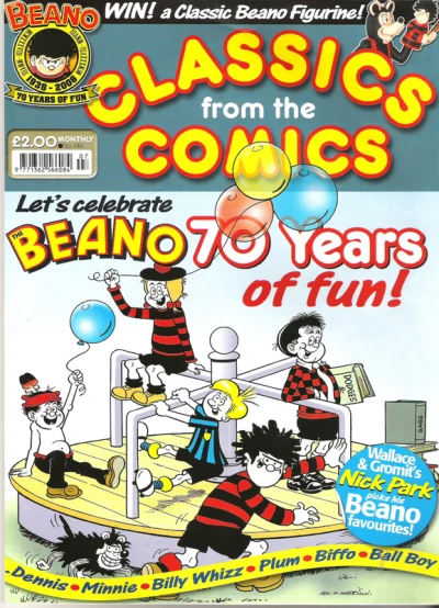 Cover of Beano 70 Years of Fun