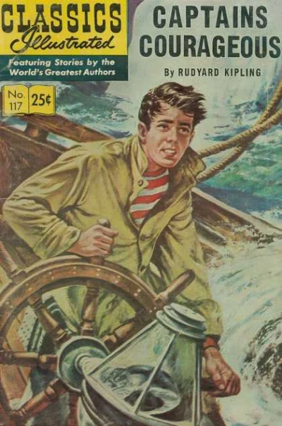 Cover of Captains Courageous