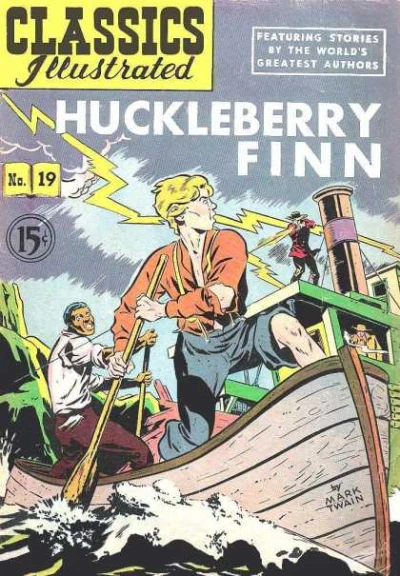 Cover of Huckleberry Finn