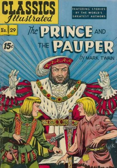 Cover of The Prince and the Pauper