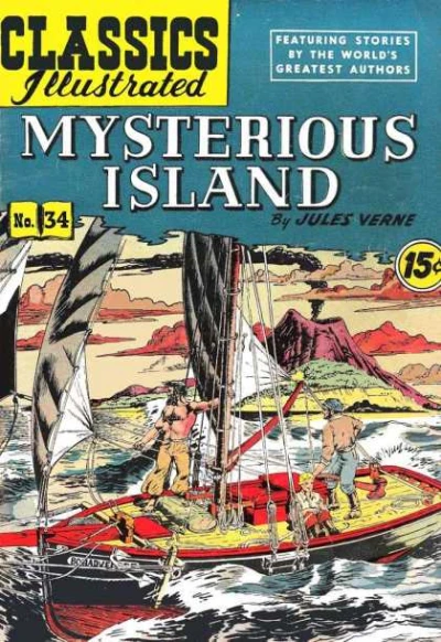 Cover of The Mysterious Island