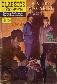 Cover of A Study in Scarlet
