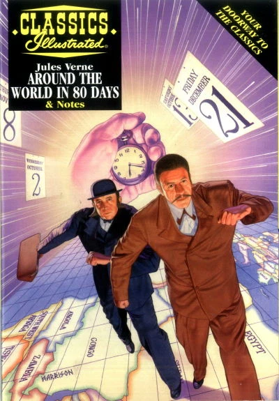 Cover of Around the World in 80 Days