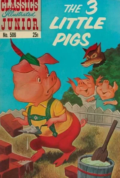 Cover of The 3 Little Pigs