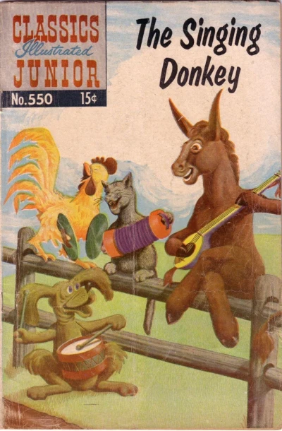 Cover of The Singing Donkey
