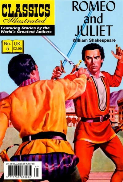 Cover of Romeo and Juliet