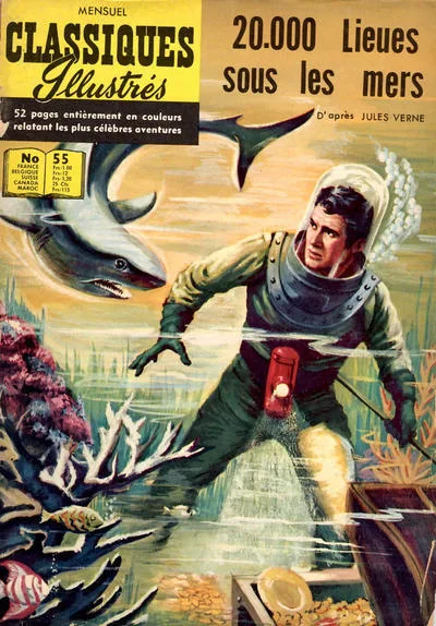 Cover of 20000 lieues sous les mers