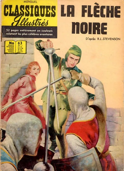 Cover of La flèche noire