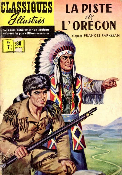 Cover of La piste de l'Orégon