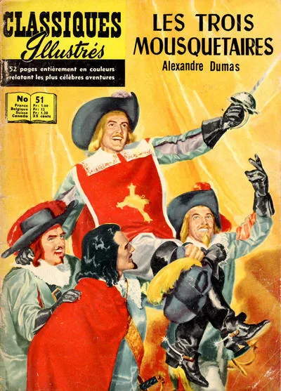 Cover of Les trois mousquetaires