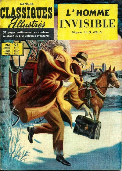 Cover of L'homme invisible