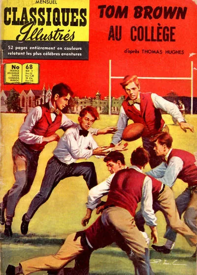 Cover of Tom Brown au collège
