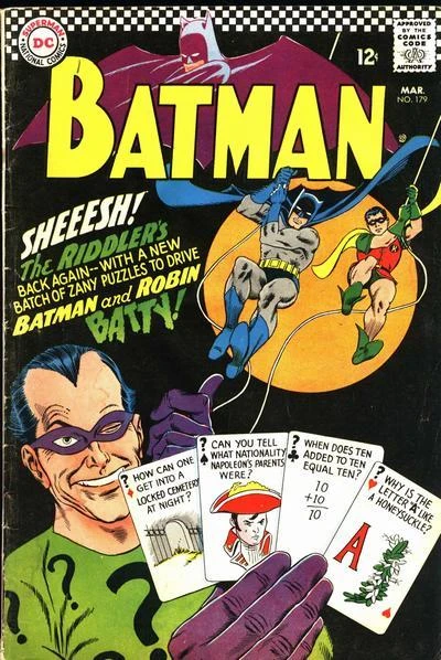 Cover of Clay Pigeon for a Killer; The Riddle-Less Robberies of the Riddler!