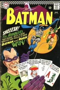 Clay Pigeon for a Killer; The Riddle-Less Robberies of the Riddler!