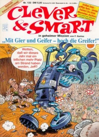 Cover of Mit Gier und Geifer - hoch die Greifer
