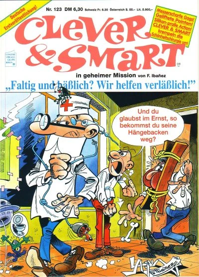 Cover of Faltig und häßlich? Wir helfen verläßlich!