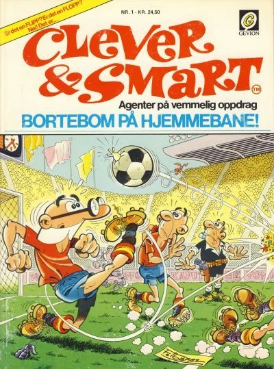 Cover of Bortebom på hjemmebane