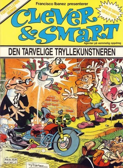 Cover of Den tarvelige tryllekunstneren