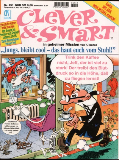 Cover of Jungs, bleibt cool - das haut euch vom Stuhl!