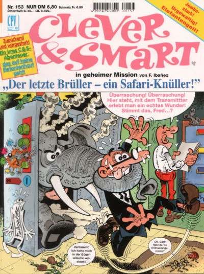 Cover of Der letzte Brüller - Ein Safari-Knüller!