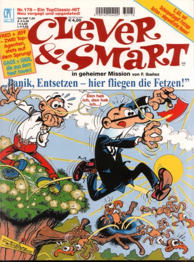 Cover of Panik, Entsetzen - hier fliegen die Fetzen!