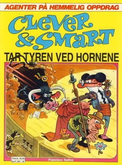Cover of Clever & Smart tar tyren ved hornene