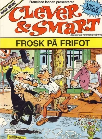 Cover of Frosk på frifot
