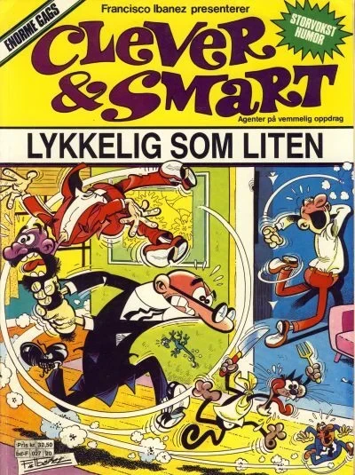 Cover of Lykkelig som liten