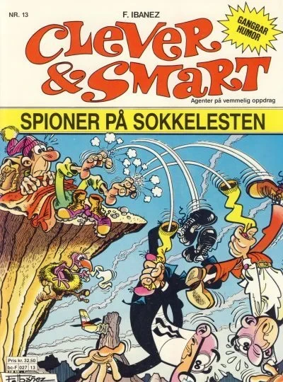 Cover of Spioner på sokkelesten