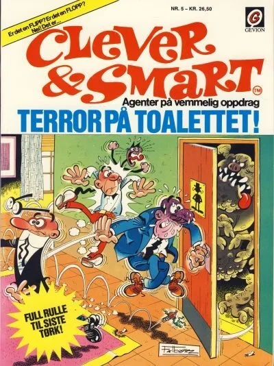 Cover of Terror på toalettet