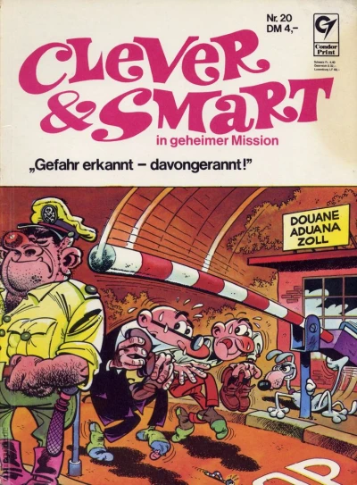 Cover of Gefahr erkannt - davongerannt!