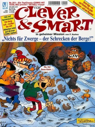 Cover of Nichts fur Zwerge - der Schrecken der Berge!