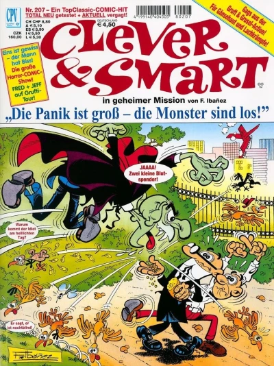 Cover of Die Panik ist groß - die Monster sind los!