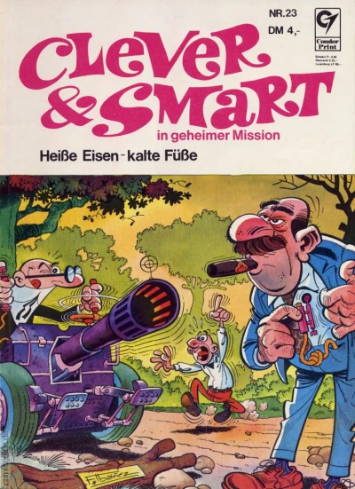 Cover of Heiße Eisen - kalte Füße