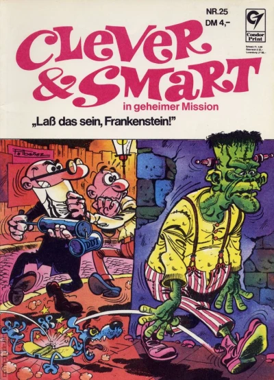 Cover of Laß das sein, Frankenstein!
