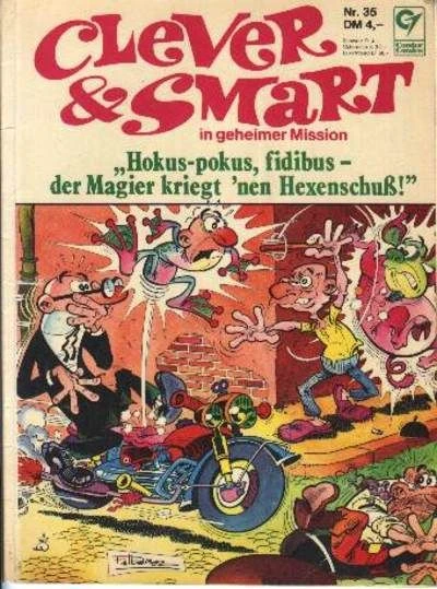 Cover of Hokus-pokus, fidibus - der Magier kriegt 'nen Hexenschuß!