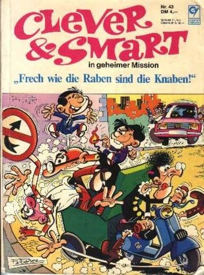 Cover of Frech wie die Raben sind die Knaben!