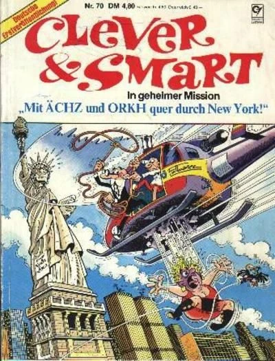 Cover of Mit ÄCHZ und ORKH quer durch New York
