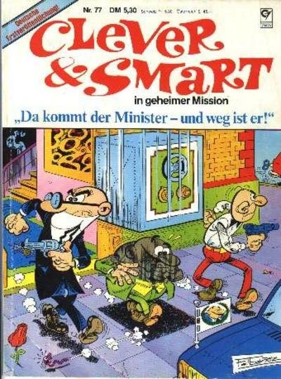 Cover of Da kommt der Minister - und weg ist er!