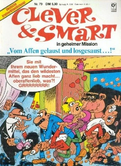 Cover of Vom Affen gelaust und losgesaust...!