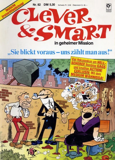 Cover of Sie blickt voraus - und zählt man aus!