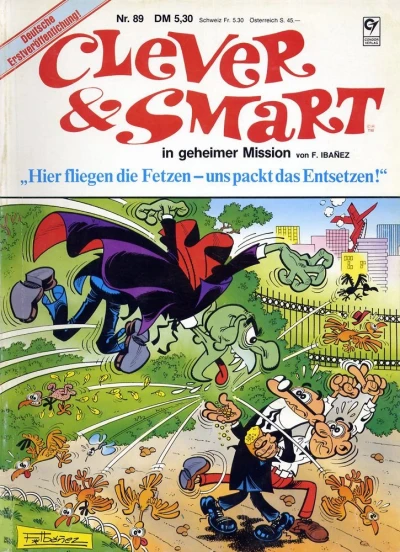 Cover of Hier fliegen die Fetzen - uns packt das Entsetzen!