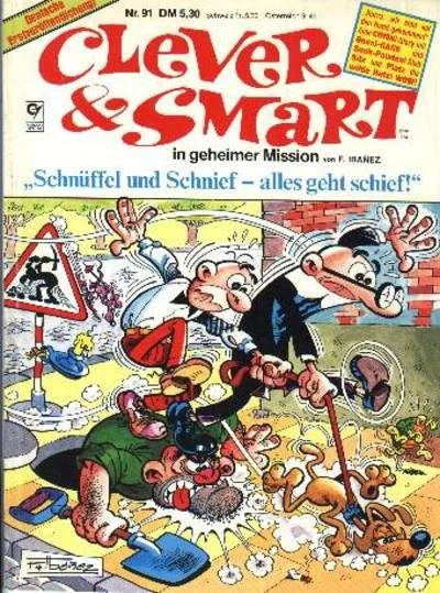 Cover of Schnüffel und Schnief - alles geht schief!