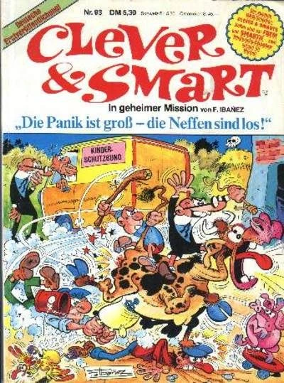 Cover of Die Panik ist groß - die Neffen sind los !