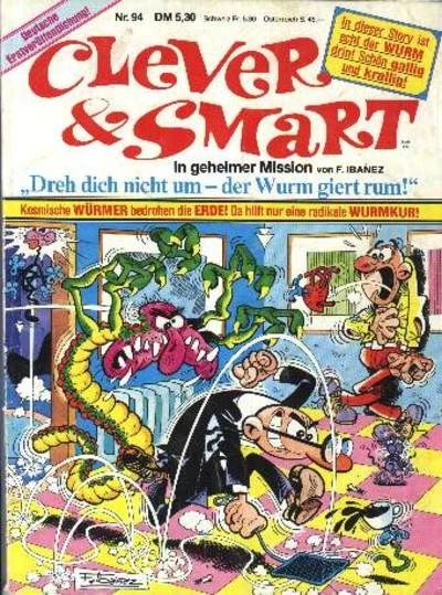 Cover of Dreh dich nicht um - der Wurm giert rum!