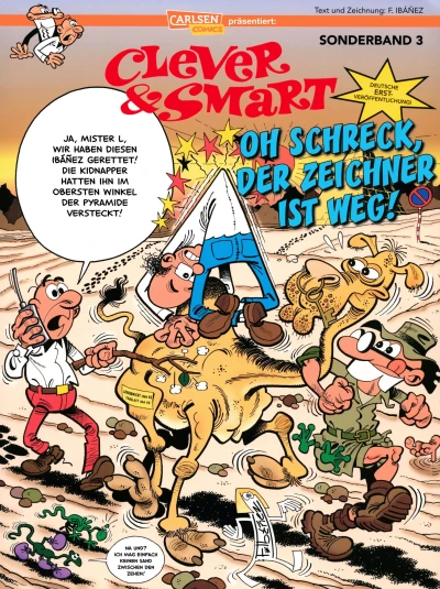 Cover of Oh Schreck, der Zeichner ist weg!