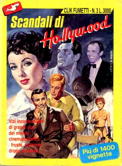 Cover of Scandali di Hollywood